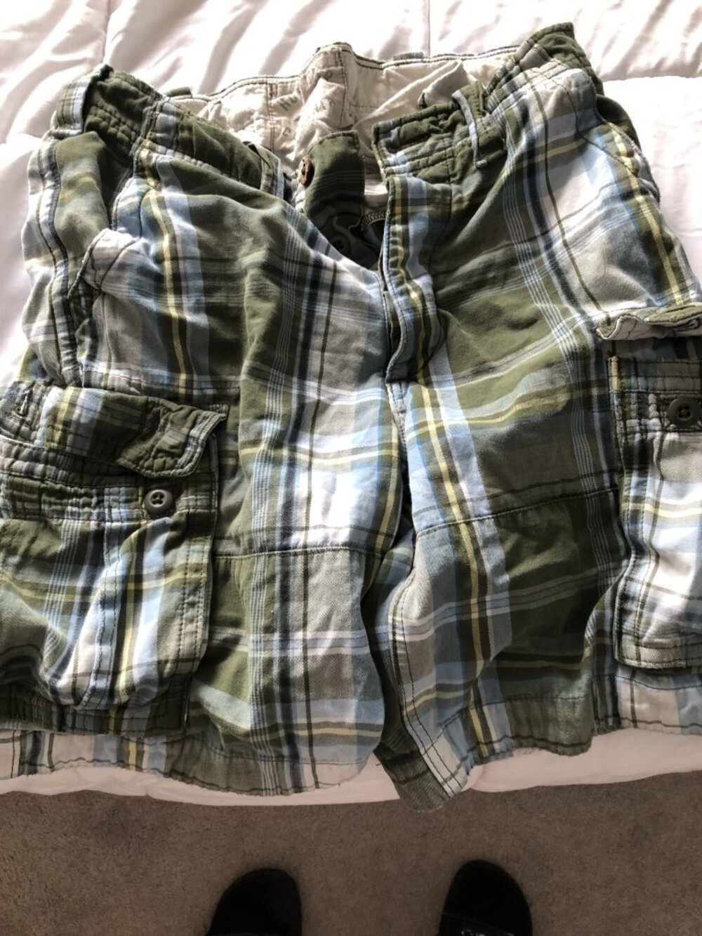 Hollister cargo shorts